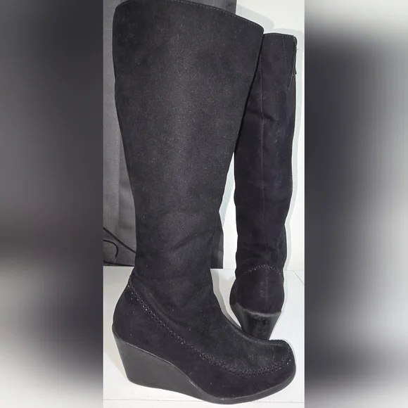 Aerosoles whats what black boots size 6 - Picture 1 of 7